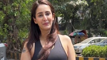 Chahatt Khanna’s post workout images