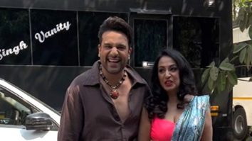 Comedy couple Krushna Kashmera papped together