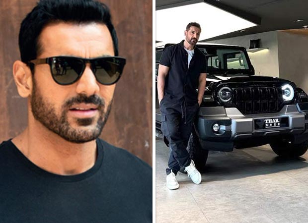 John Abraham custom Mahindra Thar Roxx SUV