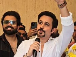 Emraan Hashmi cut his birthday cake with fans