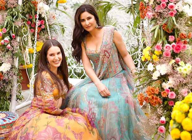 Floral Fantasy: Isabelle Kaif radiates elegance in yellow; Katrina Kaif stuns in blue