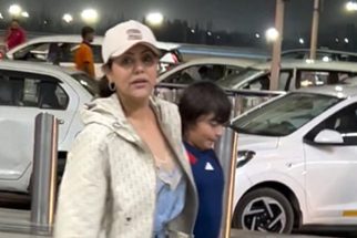 Gauri Khan with son Abram papped at the airport