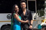 Gorgeous couple Krushna & Kashmira pose together