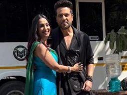 Gorgeous couple Krushna & Kashmira pose together