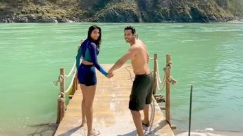 Hai Jaawani Toh Ishq Hona Hai: Varun Dhawan and Pooja Hegde wrap up Rishikesh schedule with a thrilling river plunge