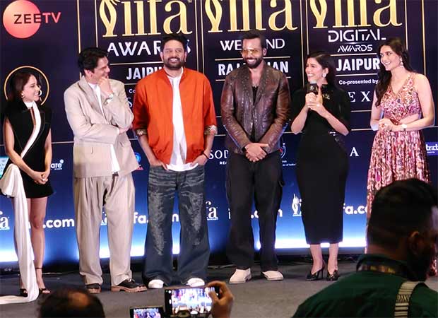 IIFA 2025 press conference Jaipur: Shahid Kapoor-Kareena Kapoor Khan get into an animated discussion; Chandu Champion Kartik Aaryan fights with MMA champion Anthony Pettis