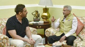 John Abraham meets External Affairs Minister Dr. S. Jaishankar; bond over The Diplomat, football and more!