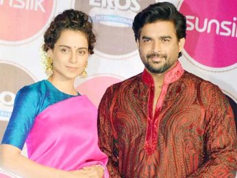 Kangana Ranaut and R Madhavan wrap up shooting for their upcoming thriller; post photo of joyful moment from the set