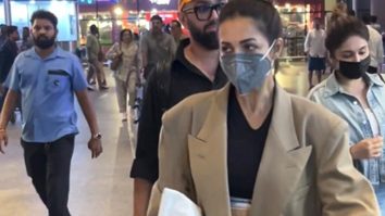 Malaika Arora in a gorgeous winter coat