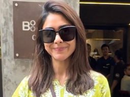 Mrunal Thakur papped in a kurta after a lunch date with her friend