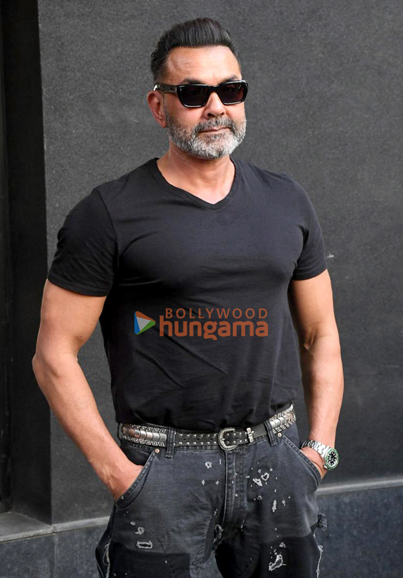 photos bobby deol snapped promoting his web series aashram season 3 part 2 1