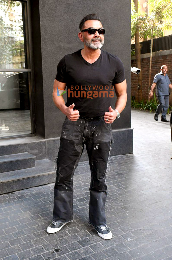 photos bobby deol snapped promoting his web series aashram season 3 part 2 3