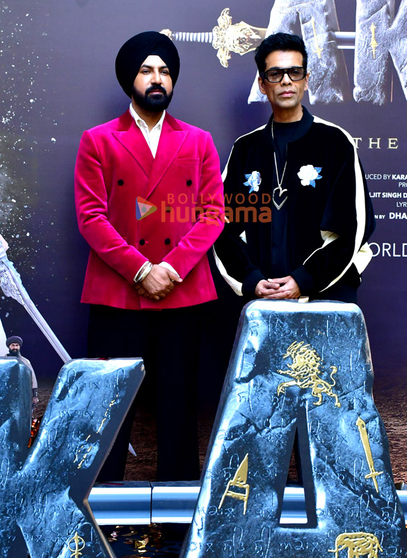 photos gippy grewal karan johar nimrat khaira and others snapped at akaal the unconquered trailer launch 5