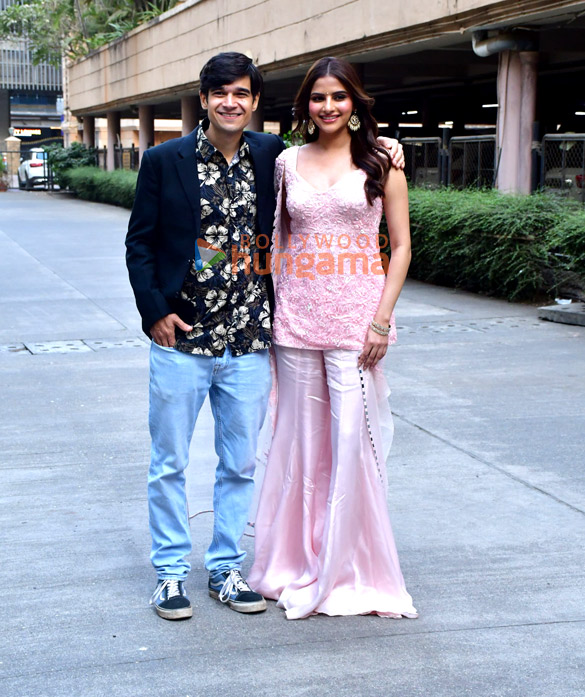 photos jaaved jaaferi avantika dasani vivaan shah and others snapped promoting their film inn galiyon mein 1