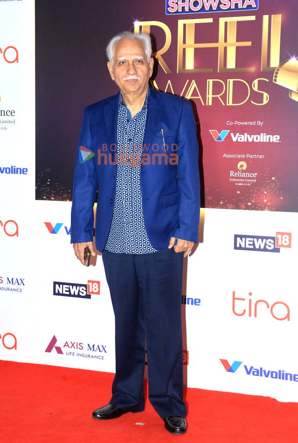 photos janhvi kapoor raveena tandon rajkummar rao varun dhawan and others grace the red carpet of news18 showsha reel awards 2025 27