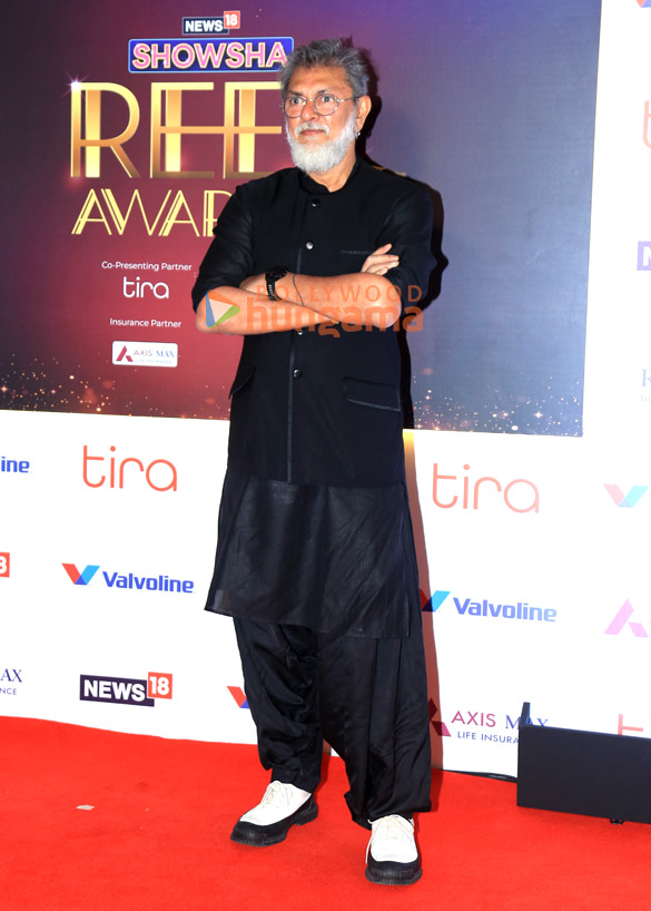 photos janhvi kapoor raveena tandon rajkummar rao varun dhawan and others grace the red carpet of news18 showsha reel awards 2025 38