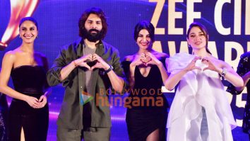 Photos: Kartik Aaryan, Vaani Kapoor, Jacqueline Fernandez and Tamannaah Bhatia attend the press conference of Zee Cine Awards 2025