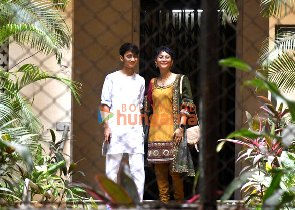 photos kiran rao snapped with son at aamir khans residence 2