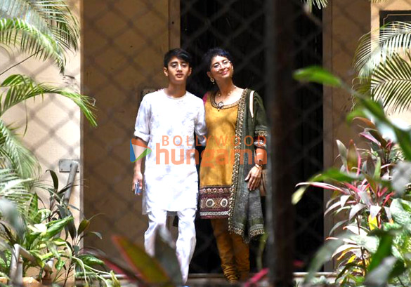 photos kiran rao snapped with son at aamir khans residence 4
