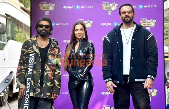 photos malaika arora rohit shetty remo dsouza and manisha rani snapped on the sets of hip hop india 2 2