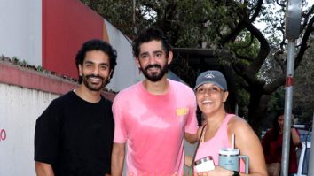 Photos: Neha Dhupia, Angad Bedi and Gaurav Kapur snapped in Khar