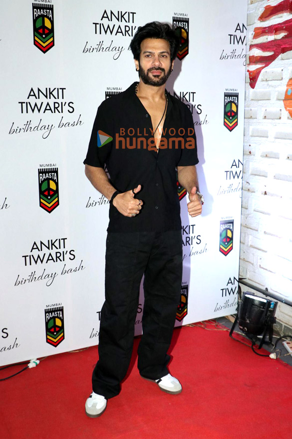 photos neil nitin mukesh rashami desai karan veer mehra and others snapped at ankit tiwaris birthday celebration 2