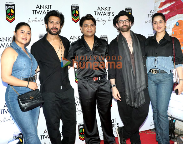 photos neil nitin mukesh rashami desai karan veer mehra and others snapped at ankit tiwaris birthday celebration 4