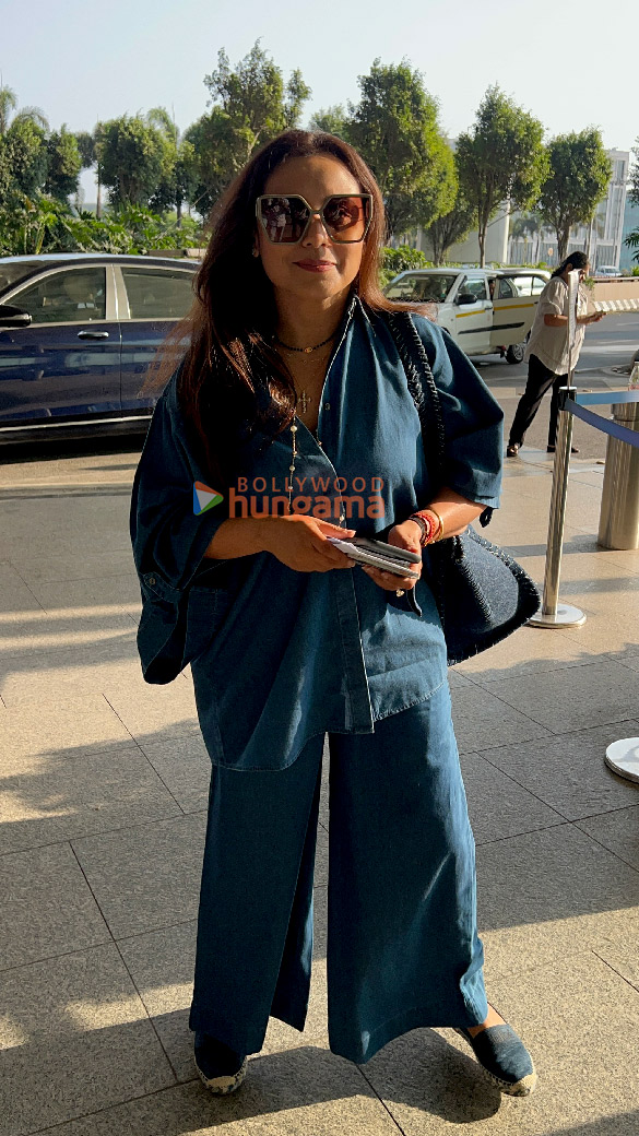photos rani mukerji and rashmika mandanna snapped at the airport 3