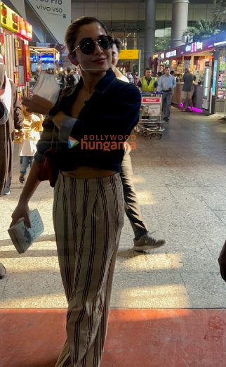 Photos: Rashmika Mandanna, Bobby Deol, Esha Deol and Anupam Kher snapped at the airport