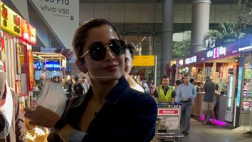 Photos: Rashmika Mandanna, Bobby Deol, Esha Deol and Anupam Kher snapped at the airport