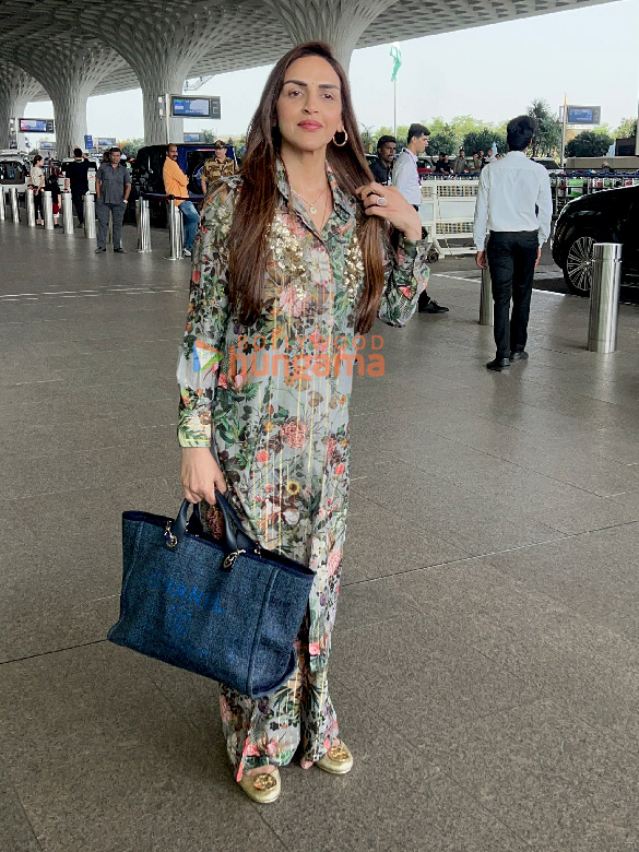 photos rashmika mandanna bobby deol esha deol and anupam kher snapped at the airport 3