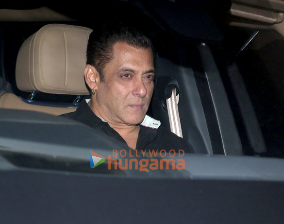 photos salman khan atul agnihotri alvira khan agnihotri and a r murugadoss snapped at excel entertainments office 5