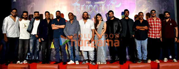 photos sanjay dutt mouni roy and others snapped at the trailer launch of the bhootnii 1