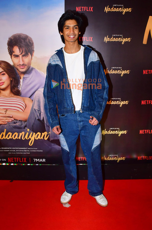 photos sara ali khan ibrahim ali khan rekha khushi kapoor and others grace the premiere of nadaaniyan 10