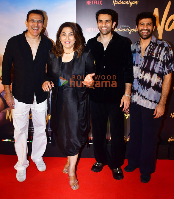photos sara ali khan ibrahim ali khan rekha khushi kapoor and others grace the premiere of nadaaniyan 25