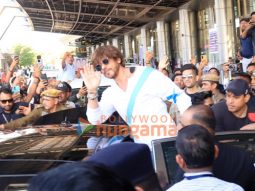 Photos: Shah Rukh Khan, Kartik Aaryan, Karan Johar and others snapped at Jaipur Airport for IIFA 2025