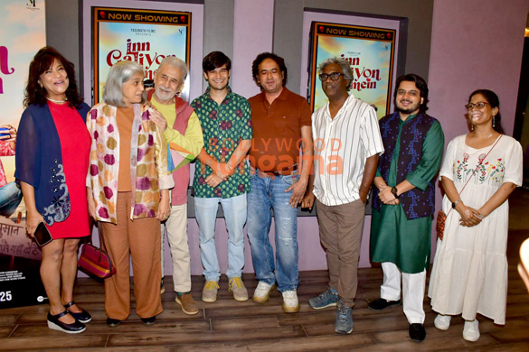 photos team of inn galiyon mein attends a special preview of the film 2
