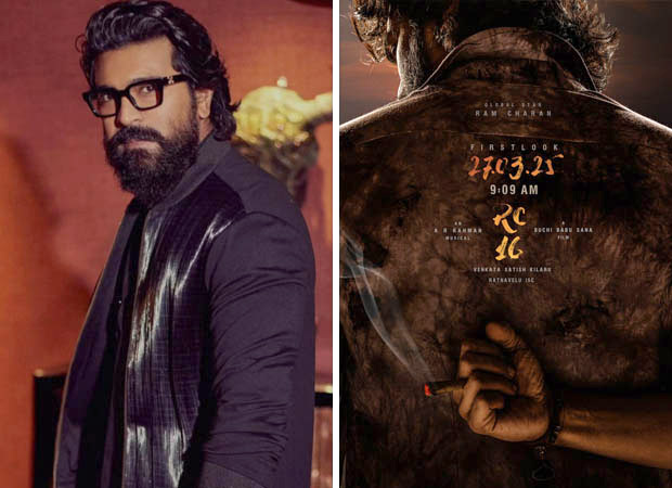 RC16: Pre-Look poster of Ram Charan unveiled; first look to be revealed on actor’s birthday