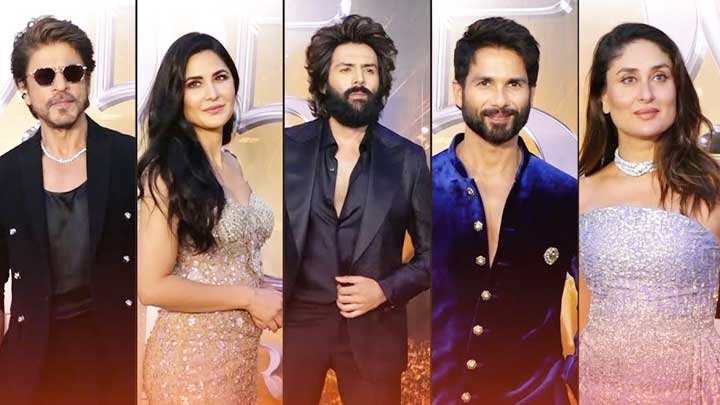 SRK, Kartik Aaryan, Katrina Kaif, Shahid Kapoor, Kareena Kapoor & others at IIFA 2025 Green Carpet