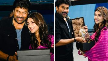 Sreeleela receives a special gesture from Chiranjeevi; read to know more