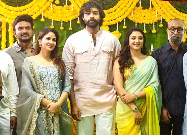 Merlapaka Gandhi and UV Creations team at VT15 launch