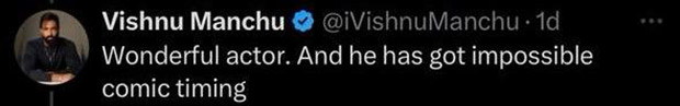 Vishnu Manchu comes in defence of Akshay Kumar after a fan reveals he has ‘the most number of disaster movies’; says, “He is one of India's biggest superstars”