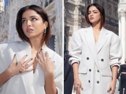 Sharp, sleek, and stunning: Wamiqa Gabbi’s Milan Fashion Week look is a masterclass in power dressing”