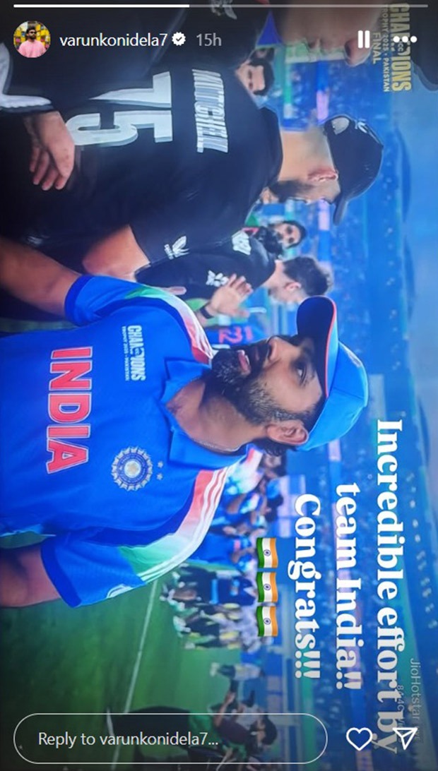 Vicky Kaushal, Varun Dhawan, and other celebs cheer as Team India wins Champions Trophy