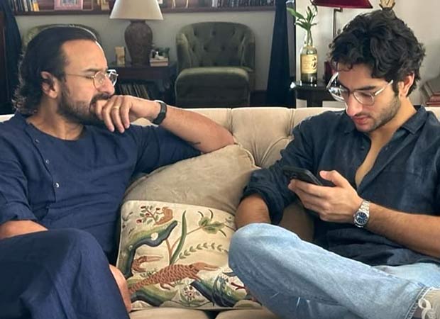 Ibrahim Ali Khan shares family bond with Saif Ali Khan, Kareena Kapoor Khan in unseen photos; watch