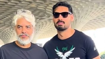 Ahan Shetty spotted with Shaad Ali – A new collaboration in the works?