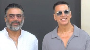 Akkie & Maddy pose together for media