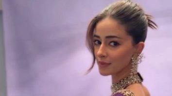 Ananya Panday’s saree giving Nisha from Hum Aapke Hai kon vibes