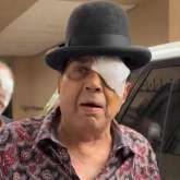 Dharmendra interacts with paparazzi after eye surgery; assures fans of his good health