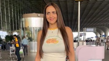 Pretty Pretty Esha Deol at the airport